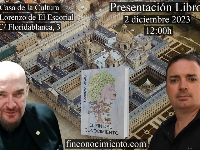 Presentación en la Casa de la Cultura de San Lorenzo de El Escorial