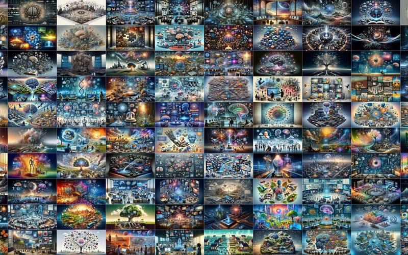 Mosaico de la bóveda de conferencias de ICLR