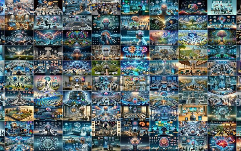 Mosaico de la bóveda de la escuela GTEC de BCI